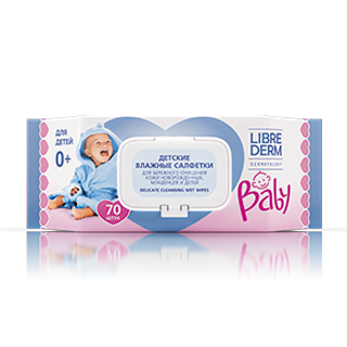 Либридерм Baby детские влажные салфетки д/очищения кожи №70 с рождения